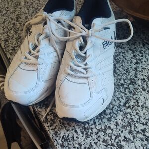 Fila White Athletic Shoes
